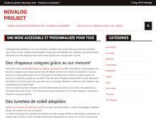 Tablet Screenshot of novalog-project.org